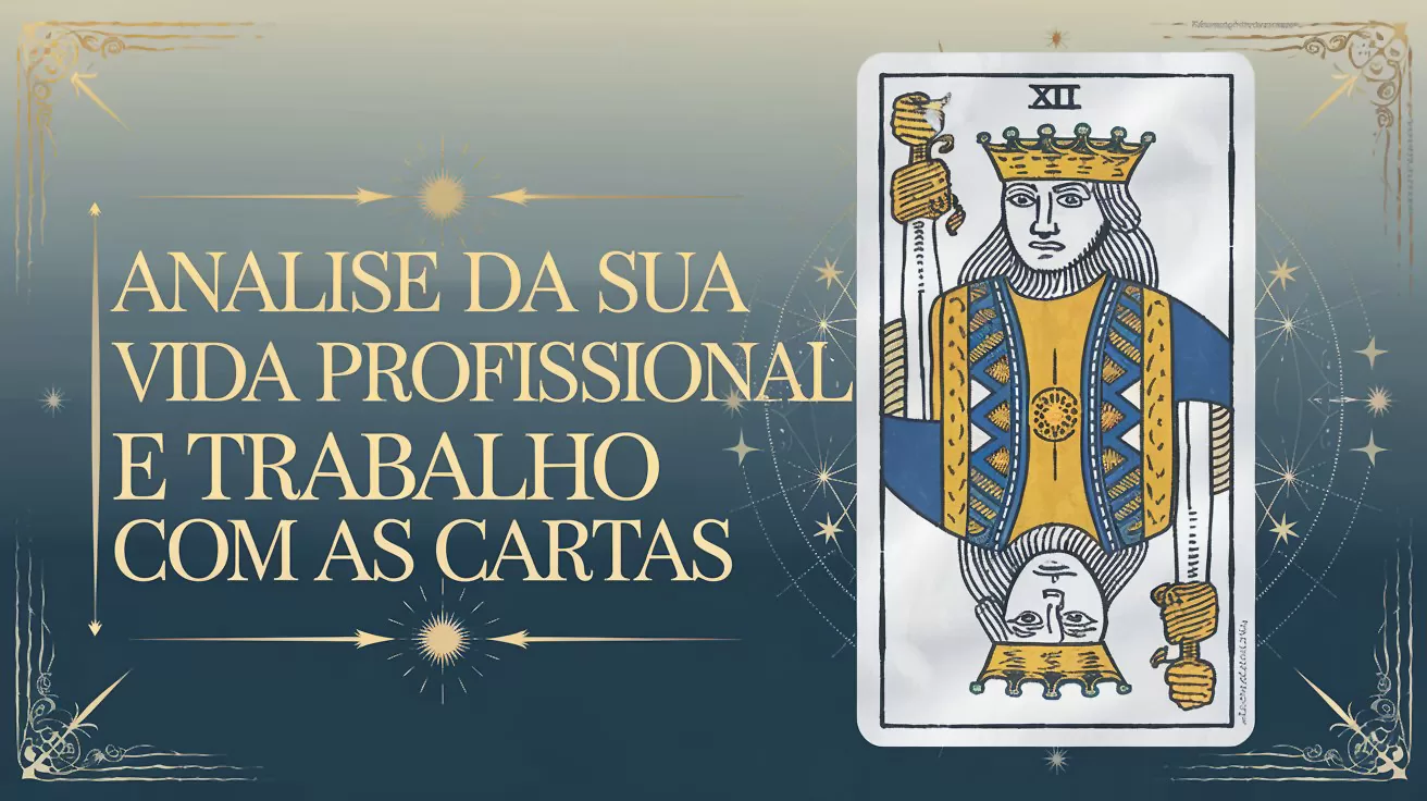 Análise da sua Vida Profissional e Trabalho com as Cartas