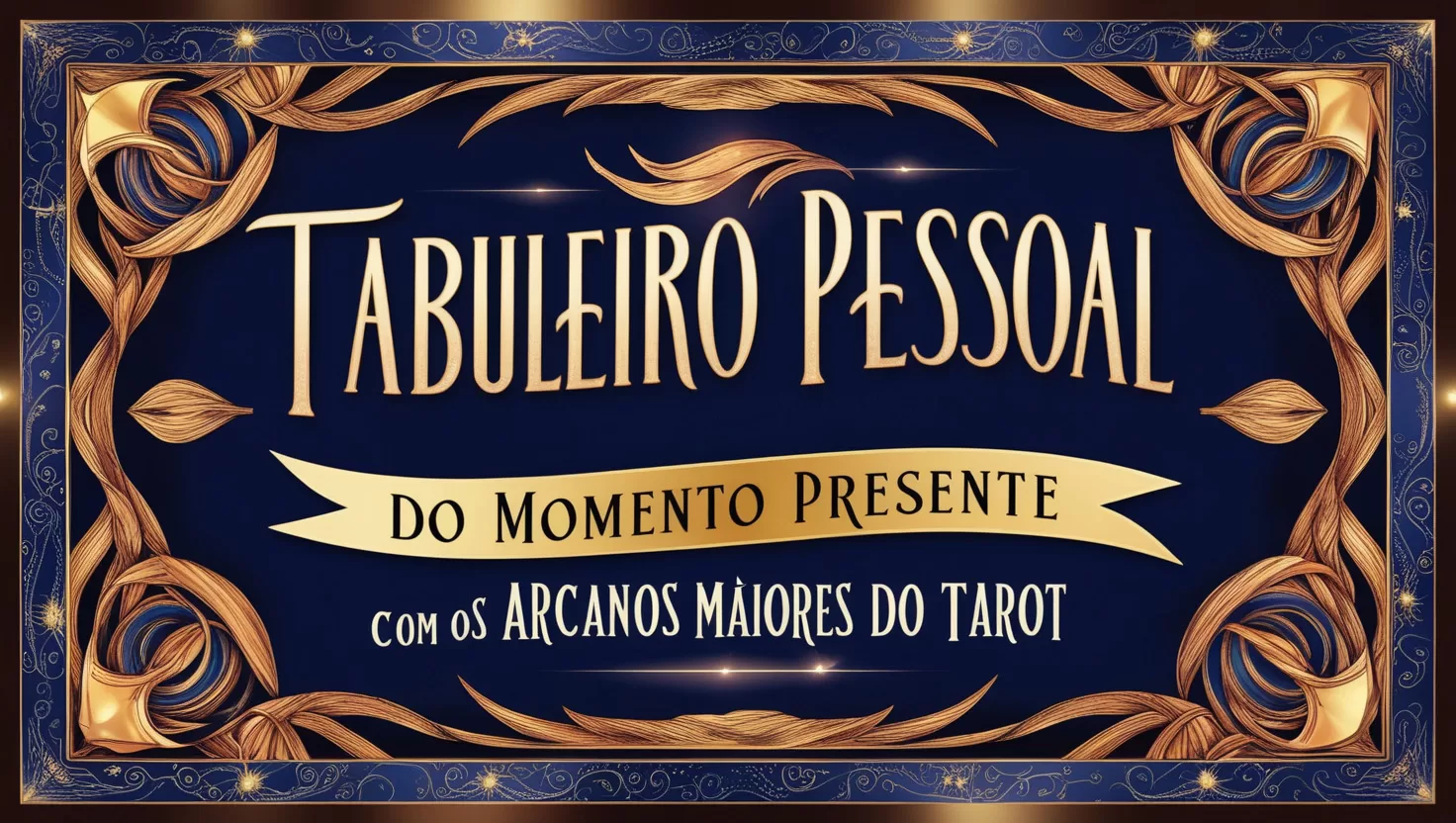 Tabuleiro Pessoal do Momento Presente com os Arcanos Maiores do Tarot