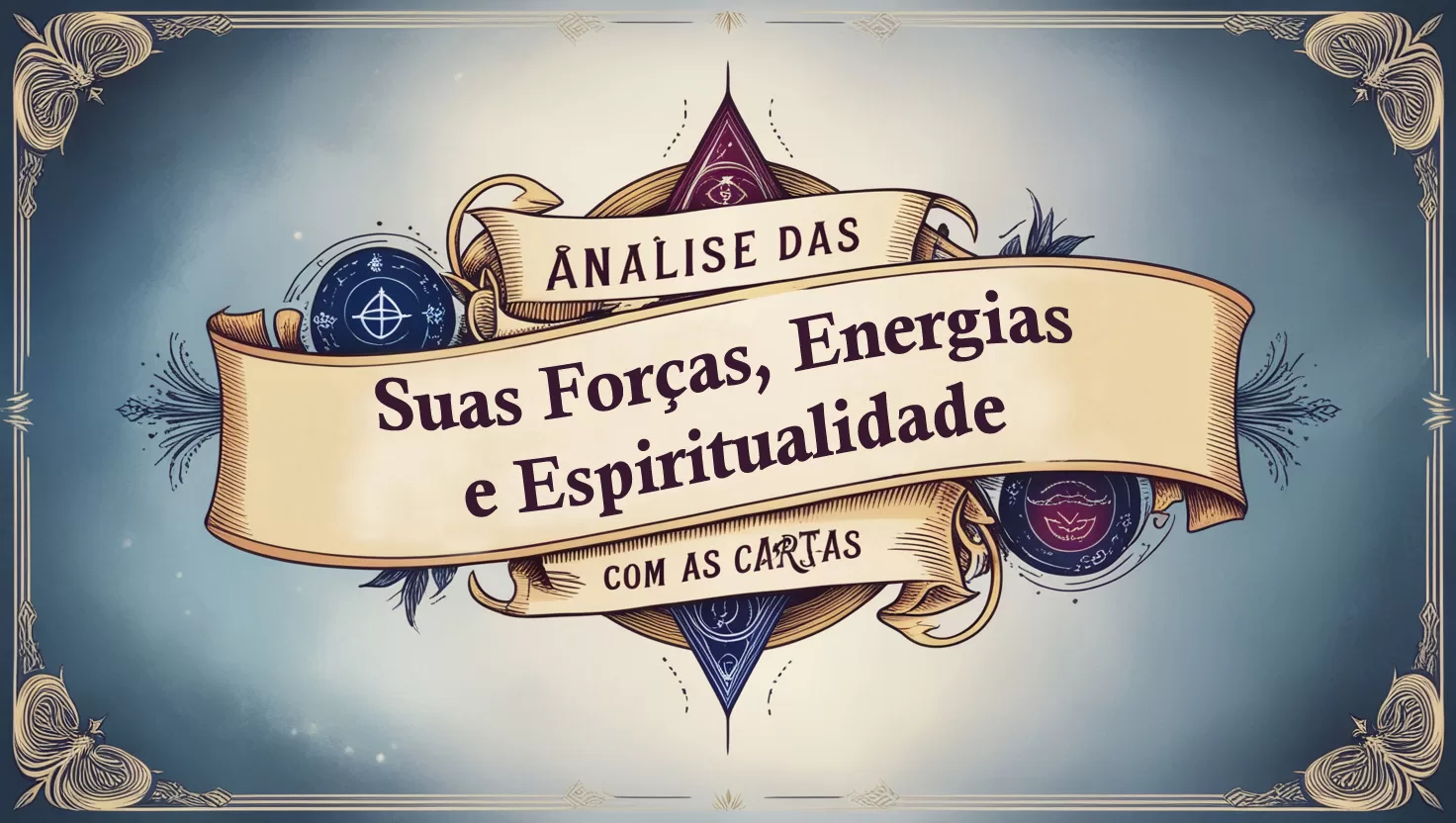 Análise das Suas Forças, Energias e Espiritualidade com as Cartas